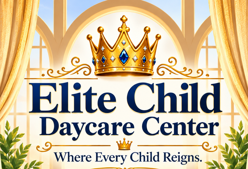Elite Child Daycare Center — Where Every Child Reigns.