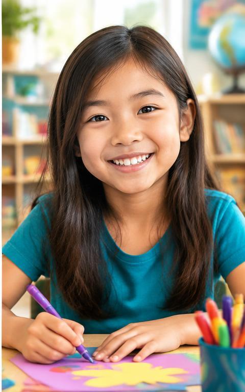 Happy child in Kiddos